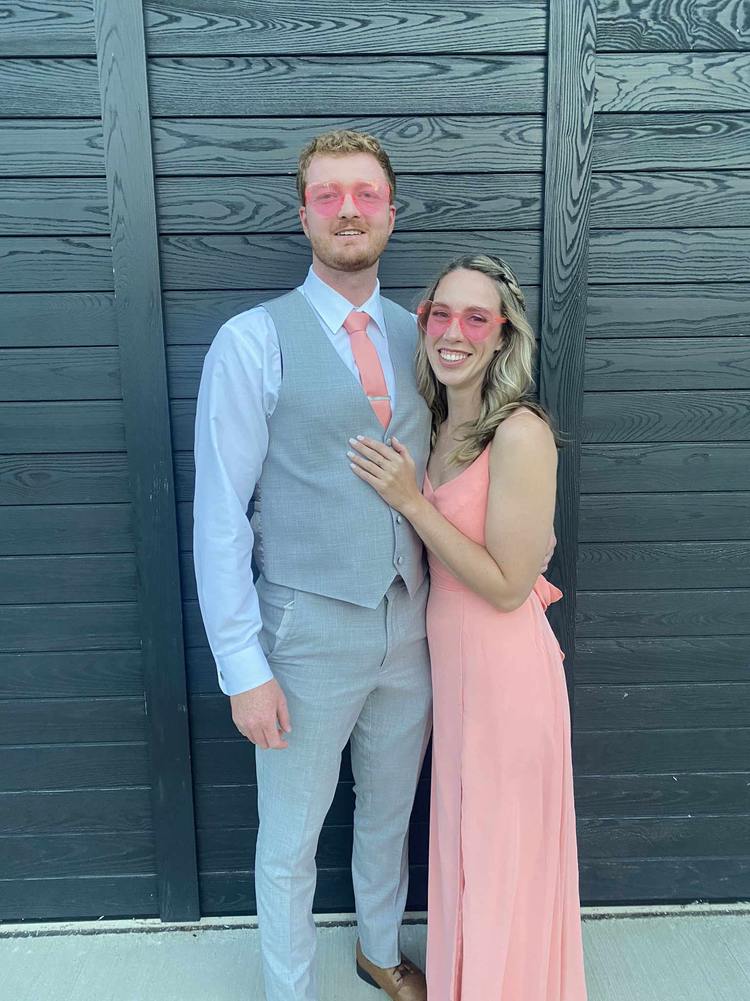 Bride and groom